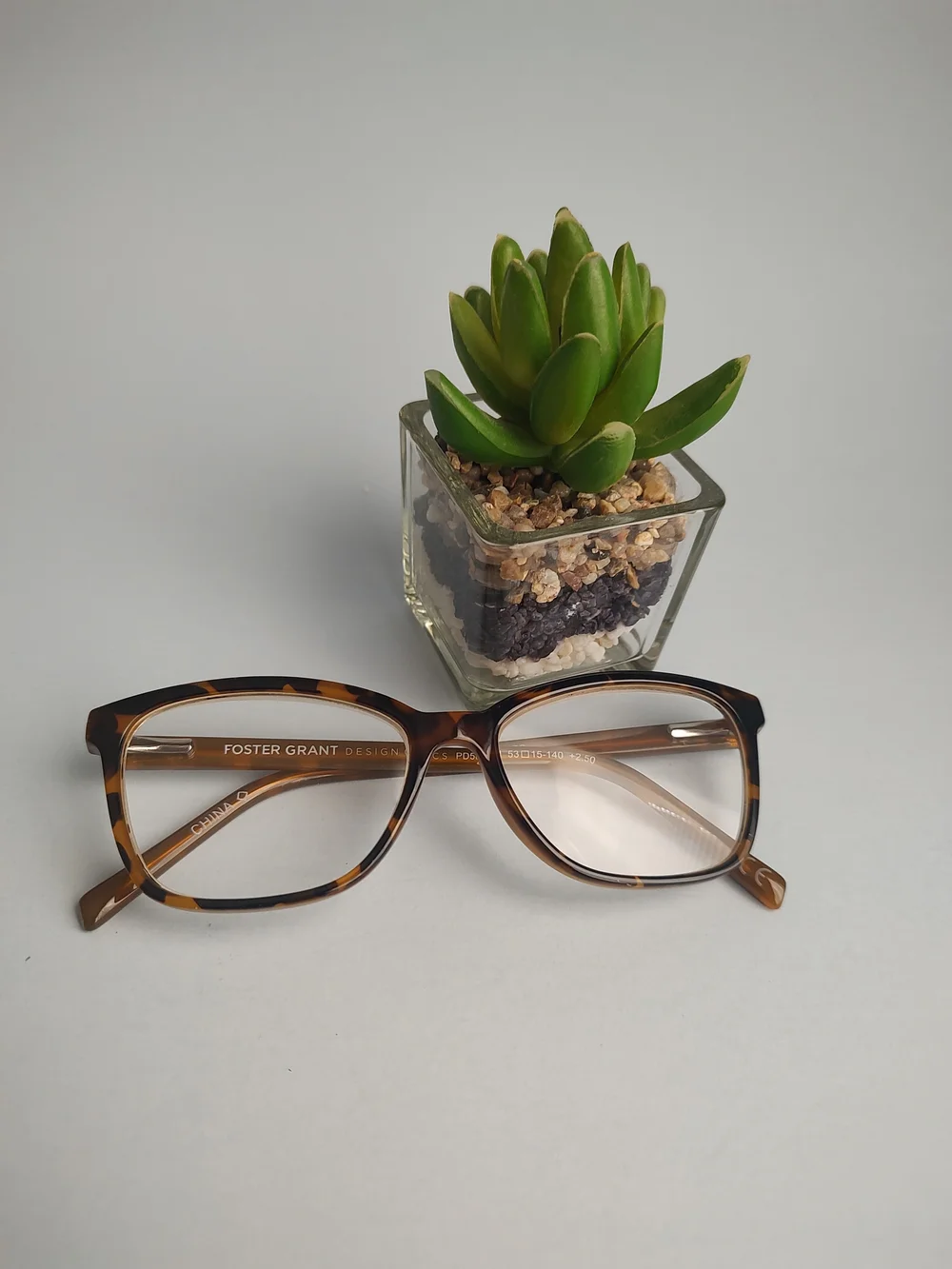 Reading Glasses Foster Grant Tortoiseshell Cat-Eye - Brown